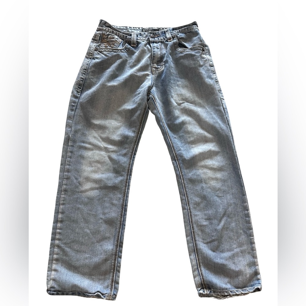 Baileys PT Black Straight 32x30 Denim Jeans with Flaw